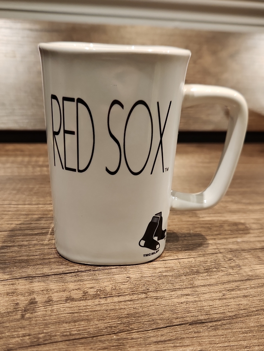 EUC Boston Red Sox White Ceramic Coffee Mug